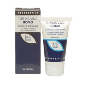 Crema viso uomo antiage e after-shave Verdesativa