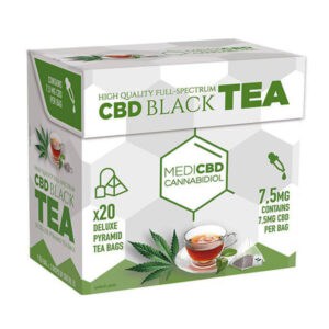 MediCBD Black Tea Tisana canapa e te nero