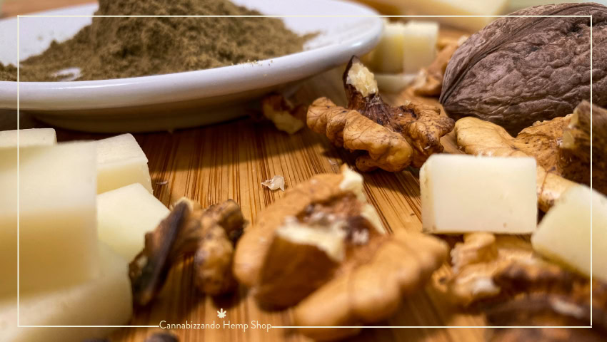 Pan caciato e canapa - la ricetta della tradizione umbra con un tocco in più! 
