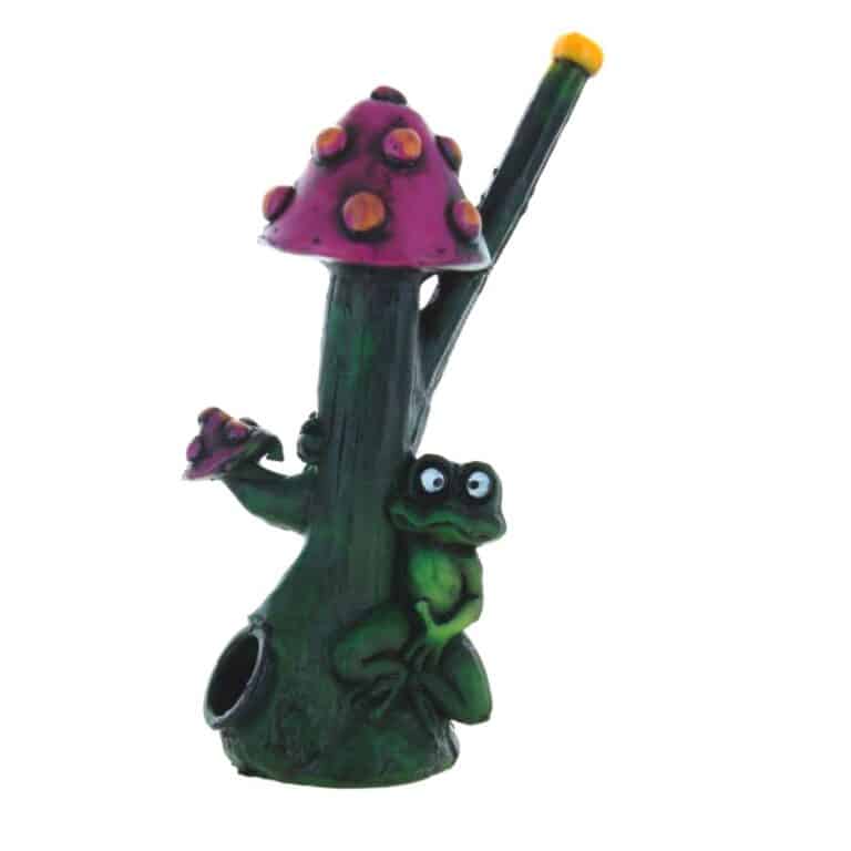 Pipa Frog - Polyresin Smoking Pipe 14 cm