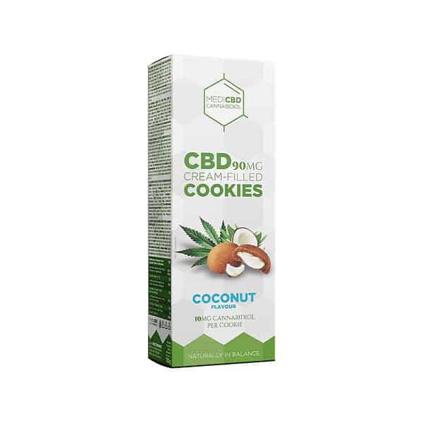 MediCBD Coconut Cream-Filled Cookies (90mg)