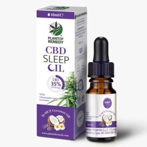 CBD SLEEP OIL in olio di cocco biologico - Plant of Remedy