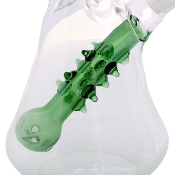 FLOWER-VASE-BONG-in-VETRO-Trasparente-18cm