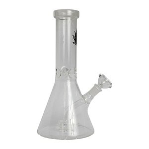 ICE CATCHER BEAKER BONG in VETRO Trasparente (26cm)