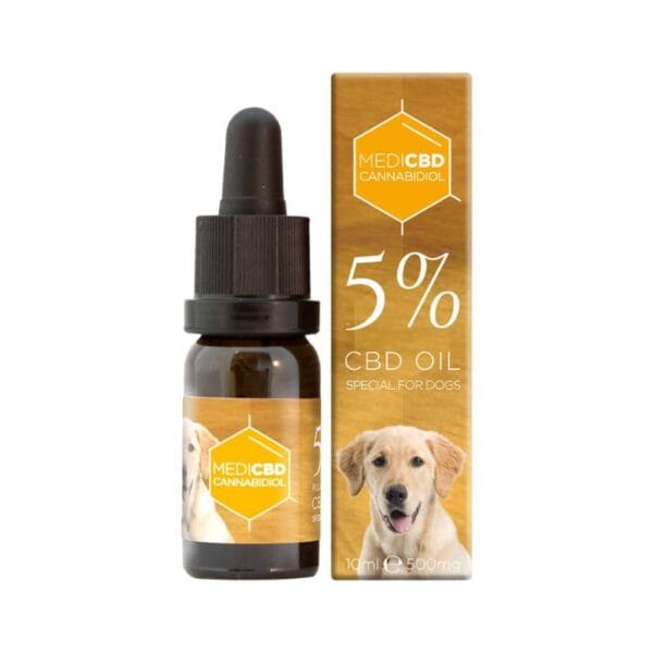 MediCBD 5% CBD Oil per Cani (10ml)