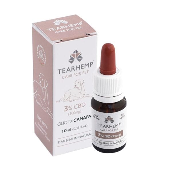 TEARHEMP CARE FOR PET CBD OIL 3%