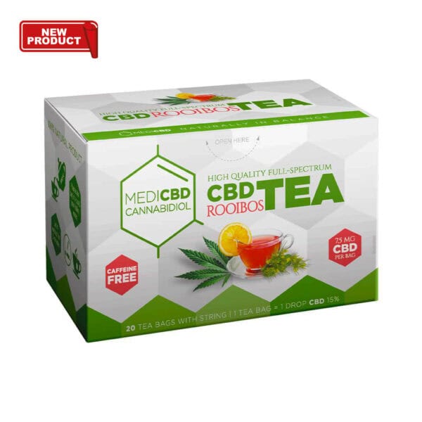 MediCBD ROOIBOS TEA - Tisana con Tè Rosso e CBD