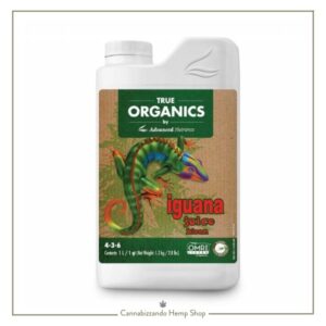 Nutriente di base al 100% organico, OG Organics Iguana Juice Bloom di Advanced Nutrients è la soluzione perfetta per una fioritura bio e rigogliosa. Formulato con uno spettro diversificato di micronutrienti primari, secondari e amino-chelati, ha i rapporti e le concentrazioni precisi degli ingredienti necessari per rese davvero sorprendenti e abbondanti.