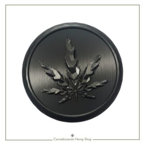 grinder in fibra di canapa colore nero