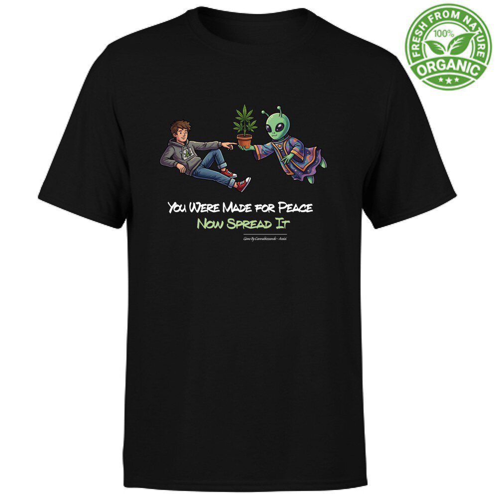 T-Shirt Unisex in Cotone 100% Organico – Modello The Green Creation - immagine 4