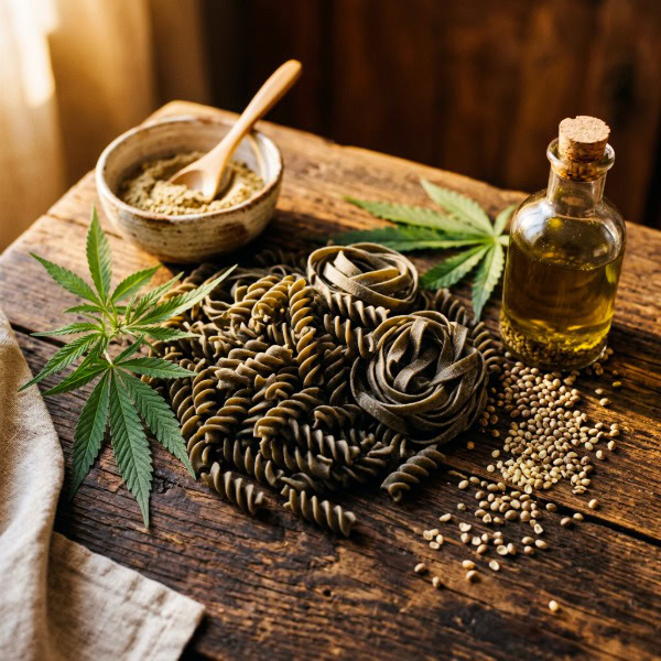 alimenti alla canapa: Dalla pasta artigianale trafilata al bronzo, realizzata con grani antichi e farina di canapa, ai semi decorticati perfetti per arricchire ogni tuo piatto con proteine e Omega-3: ogni prodotto è scelto per nutrire il corpo con energia e leggerezza.